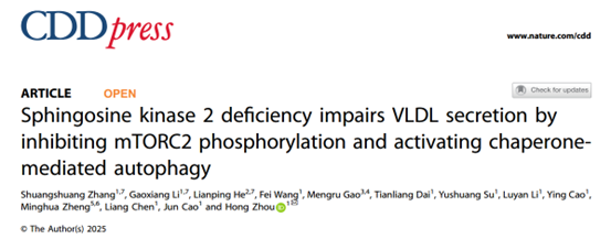 破译肝脏脂质稳态新开关